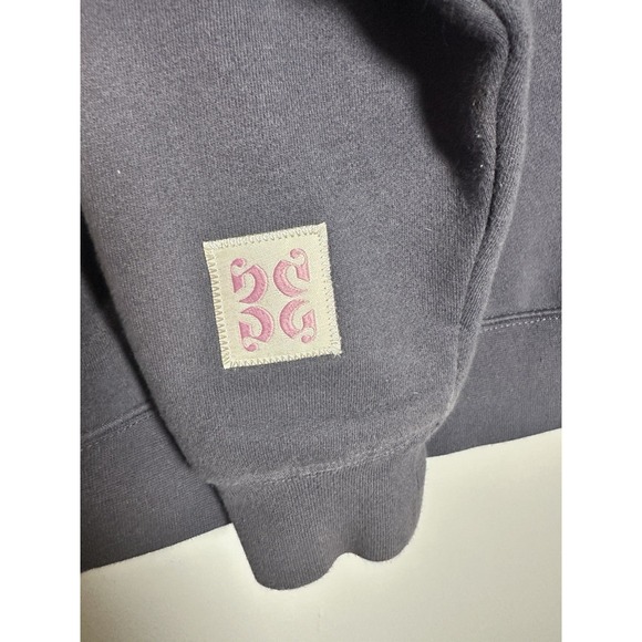 Glossier SoHo NYC Flagship Exclusive Hoodie - Graphite Grey - Size Small - Picture 6 of 8